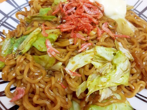 簡単＆ヘルシー！ソース焼きそば袋麺のアレンジ♪